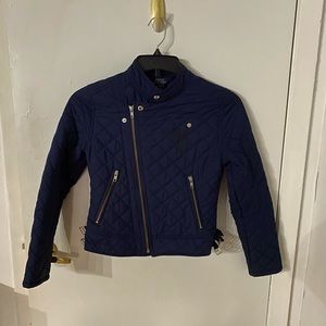 Polo quilted moto jacket
